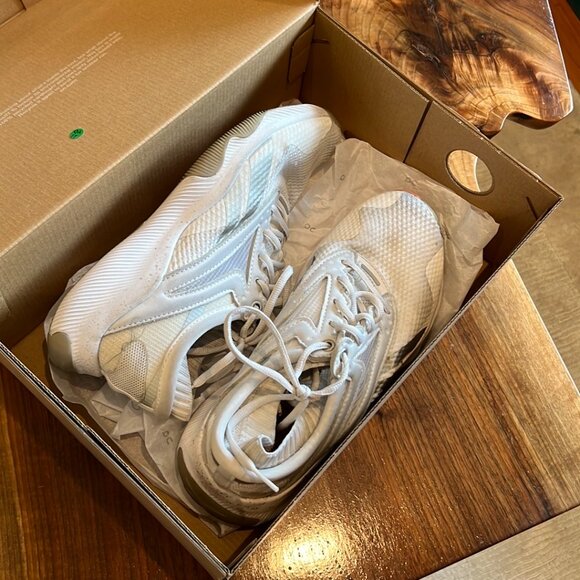 Reebok hiit chalk / orange cross training shoes - size 8 - Picture 3 of 6